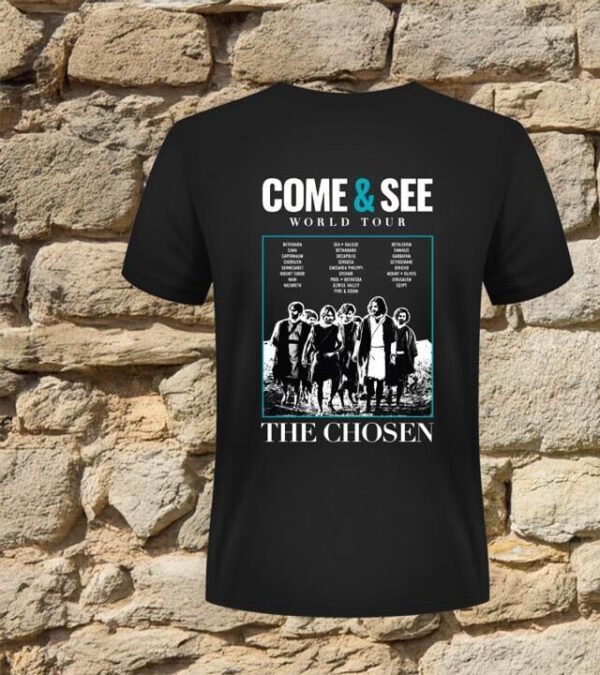 T-shirt 'The Chosen - Worldtour' - Afbeelding 2